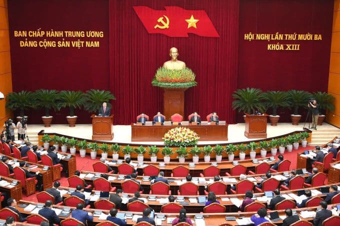 Hội nghị Trung ương Đảng Cộng sản Việt Nam thảo luận và biểu quyết về đội ngũ lãnh đạo quốc gia.