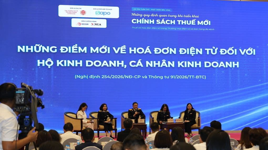 Hội thảo về những quy định mới về hóa đơn điện tử và chính sách thuế cho hộ kinh doanh