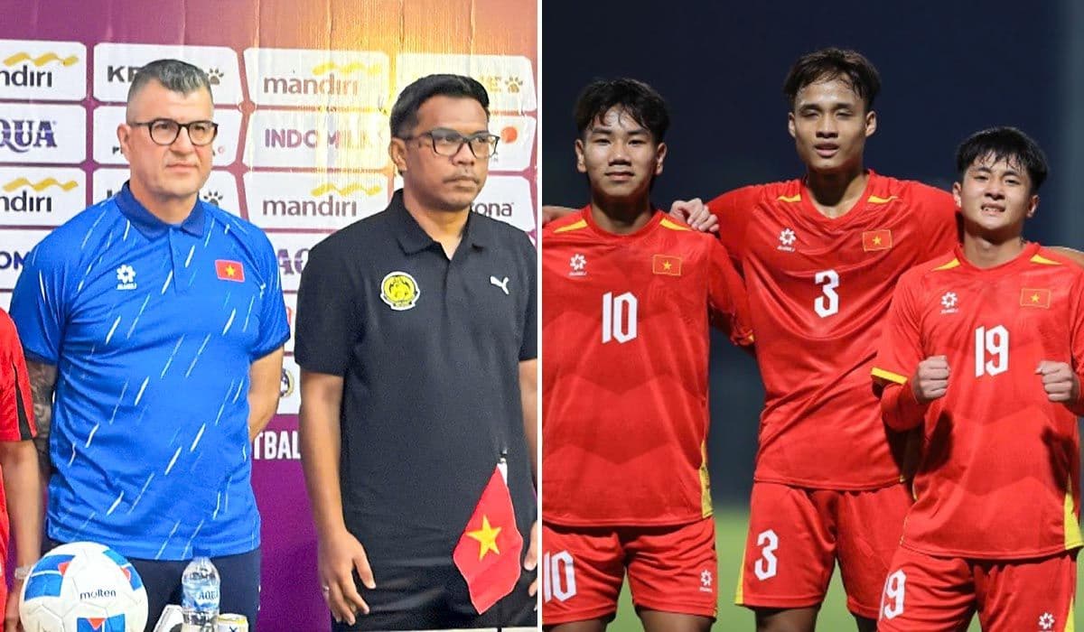 HLV Cristiano Roland và các cầu thủ U17 Việt Nam đối mặt với áp lực kỳ vọng, tìm kiếm động lực từ thử thách.