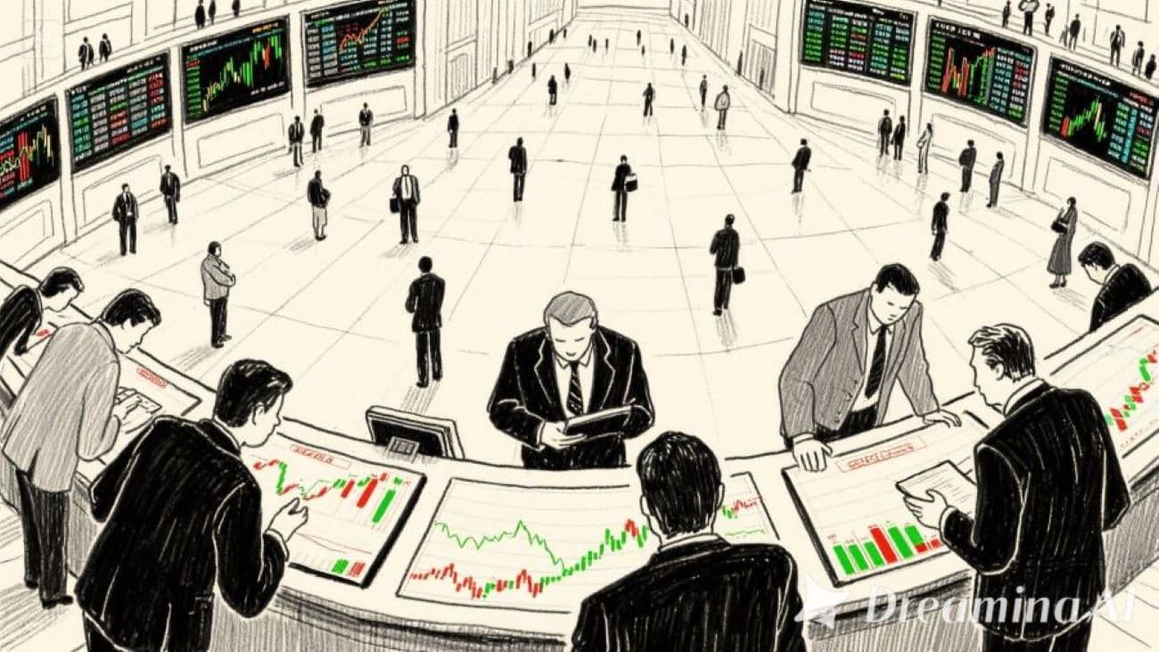 Hình minh họa sàn giao dịch chứng khoán, tượng trưng cho giá trị đầu tư và tiềm năng thị trường.
