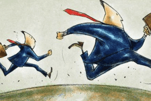 Hình ảnh 'cá mập' (nhà đầu tư lớn) trên thị trường chứng khoán, tượng trưng cho dòng tiền thông minh săn đón cơ hội đầu tư vào CII.