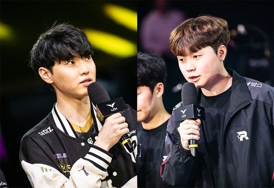 Hình ảnh đối đầu giữa Gen.G Esports và KT Rolster tại Bán kết CKTG 2025