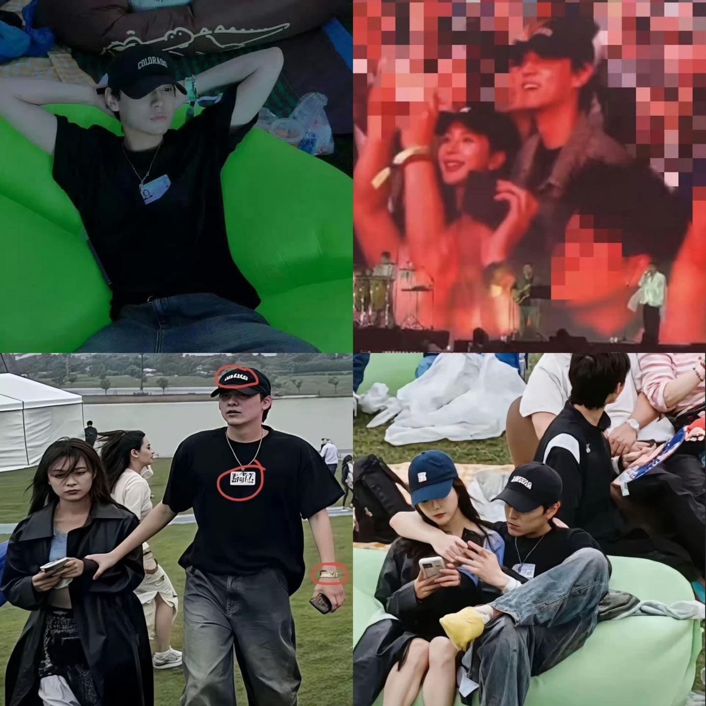 Hình ảnh Điền Hủ Ninh bị đồn hẹn hò bạn gái gây xôn xao dư luận