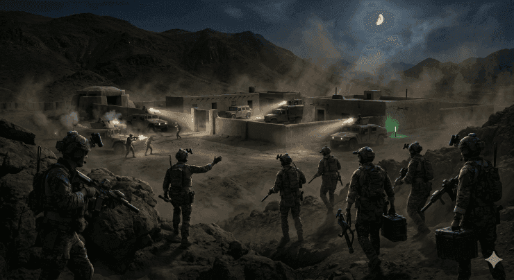 Hình ảnh minh họa đặc nhiệm Mỹ có thể đổ bộ vào Iran