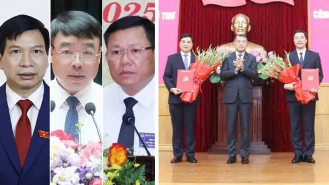 Hình ảnh minh họa các cán bộ được bổ nhiệm, tượng trưng cho yêu cầu về phẩm chất liêm chính và tinh thần đổi mới ở mọi cấp lãnh đạo.