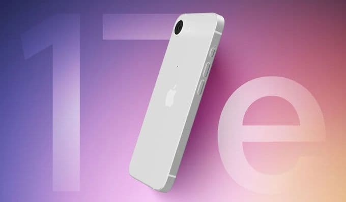 Hình ảnh minh họa iPhone 17e màu trắng với tính năng sạc MagSafe, đại diện cho dòng iPhone giá phải chăng.