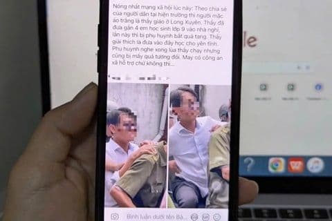 Hình ảnh minh họa vụ việc gây xôn xao dư luận liên quan đến đạo đức trong giáo dục