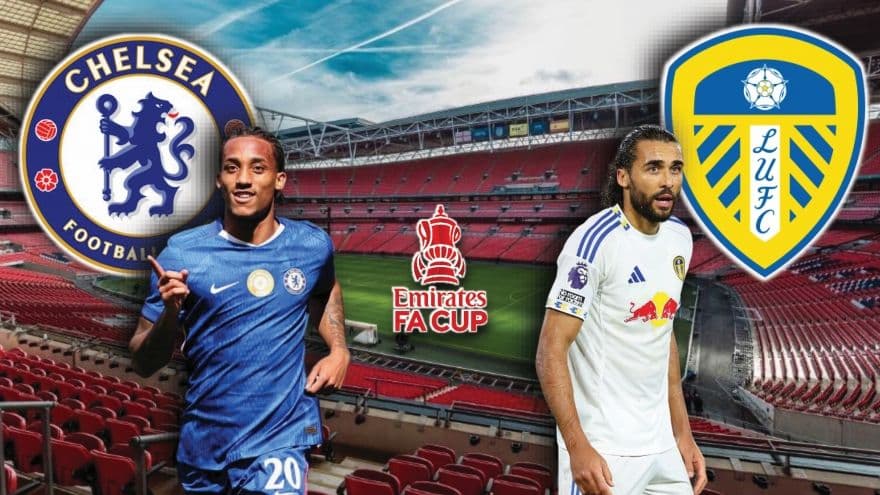 Hình ảnh tổng hợp trận bán kết FA Cup giữa Chelsea và Leeds United tại sân Wembley
