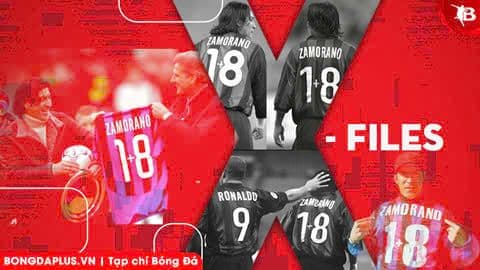 Hình ảnh tổng hợp về cầu thủ huyền thoại Zamorano, gợi nhớ lịch sử và sức mạnh của các đội bóng lớn.