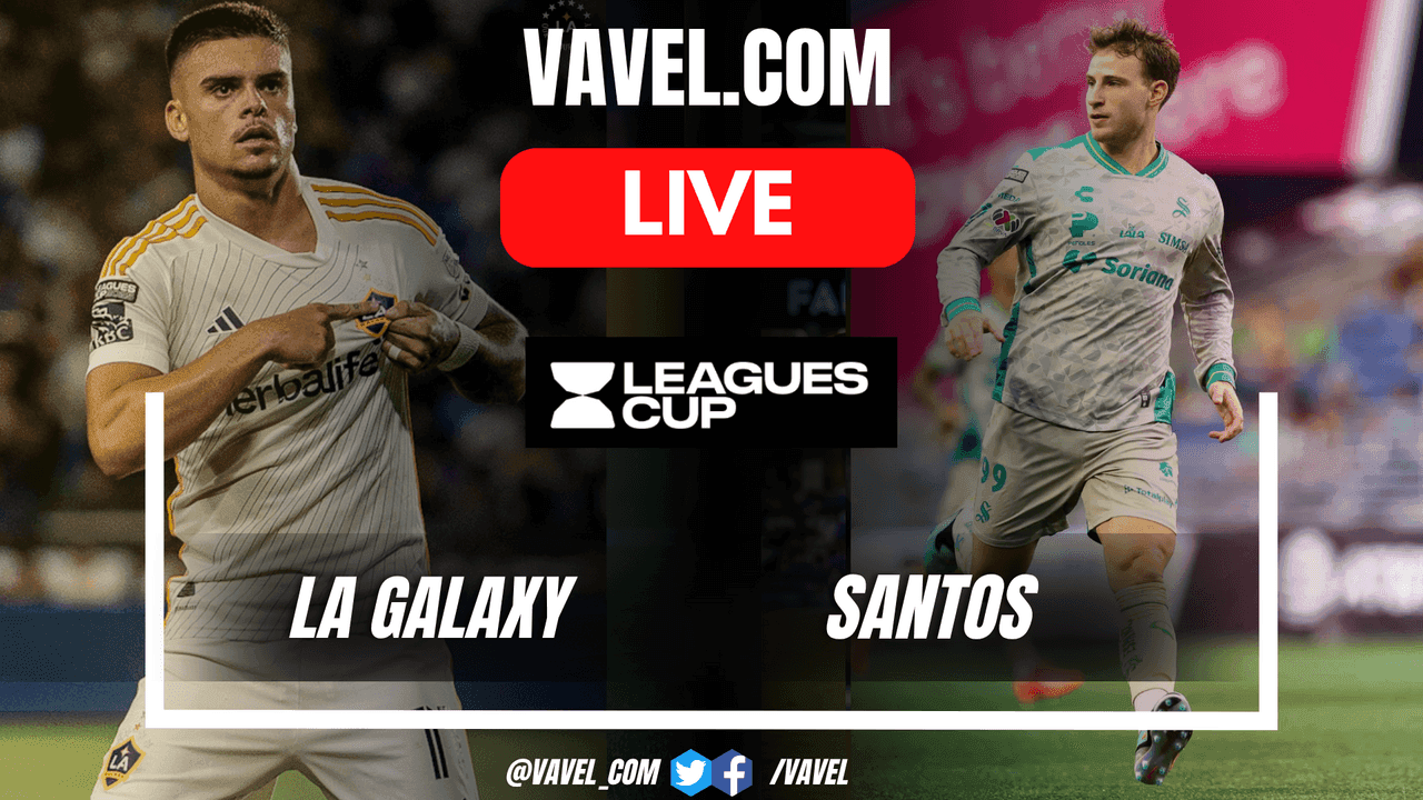 Hình ảnh trận đấu LA Galaxy 4-0 Santos Laguna tại Leagues Cup