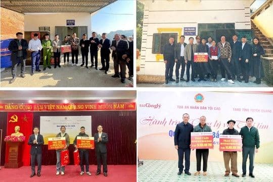 Hoạt động trao quà và hỗ trợ cộng đồng, thể hiện sức mạnh của sự sẻ chia và lời chúc chân thành trong việc vun đắp hạnh phúc.