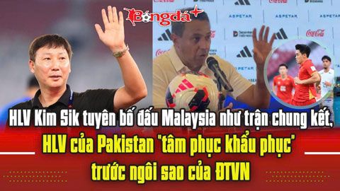 Huấn luyện viên Kim Sik của đội tuyển Việt Nam phát biểu, tượng trưng cho vai trò quản lý và điều phối giữa lợi ích CLB và ĐTQG.