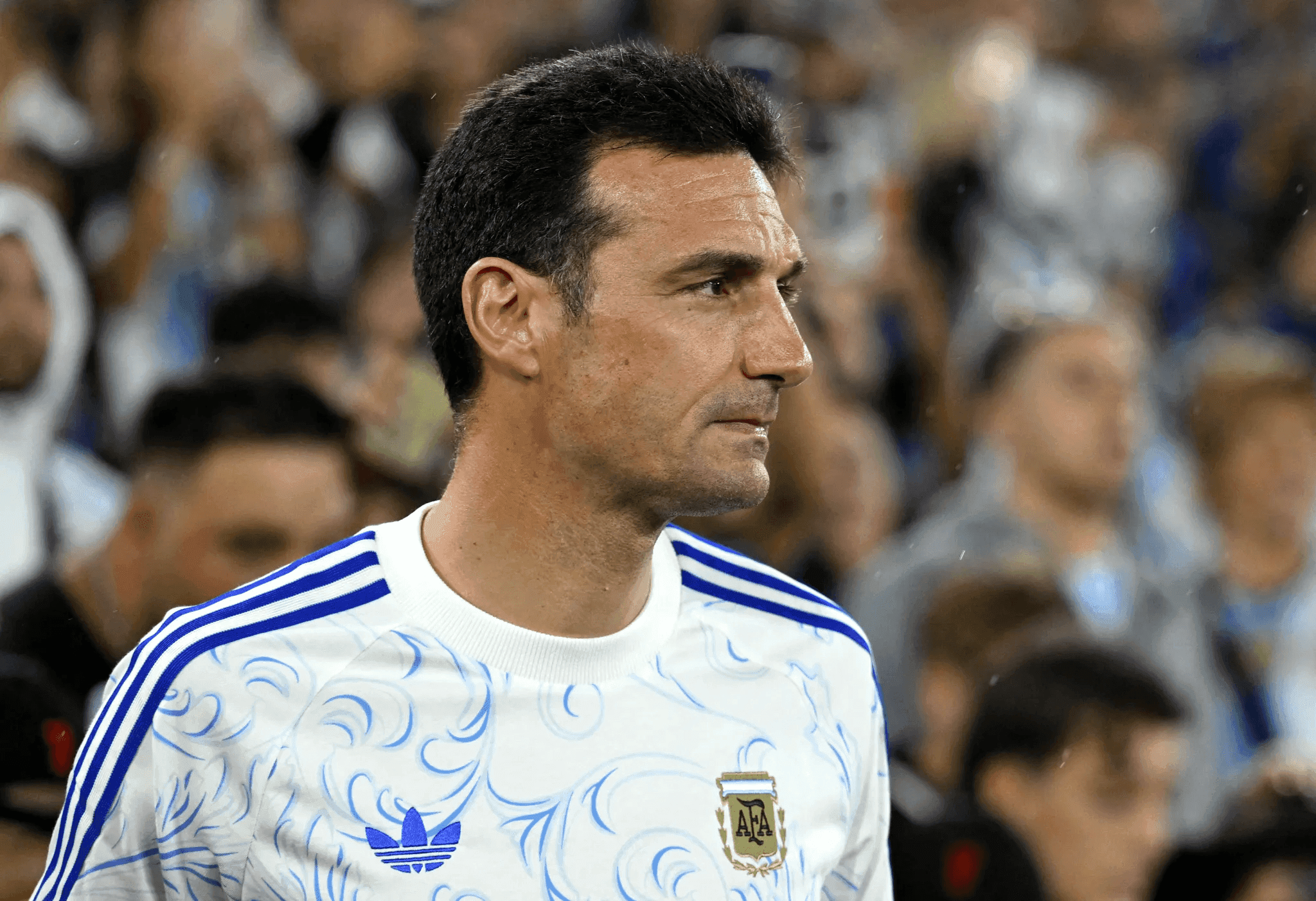 Huấn luyện viên Lionel Scaloni của đội tuyển Argentina.