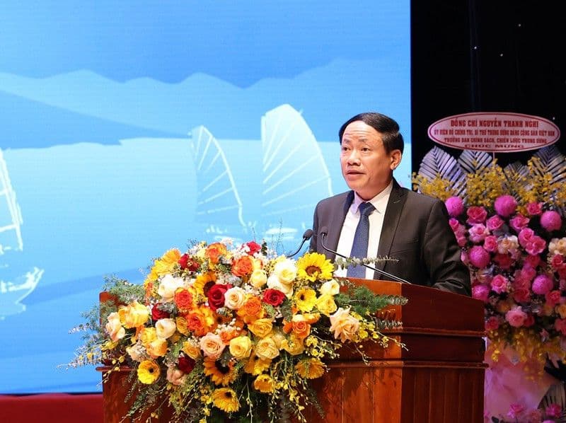Đại biểu phát biểu tại hội nghị xúc tiến đầu tư Gia Lai