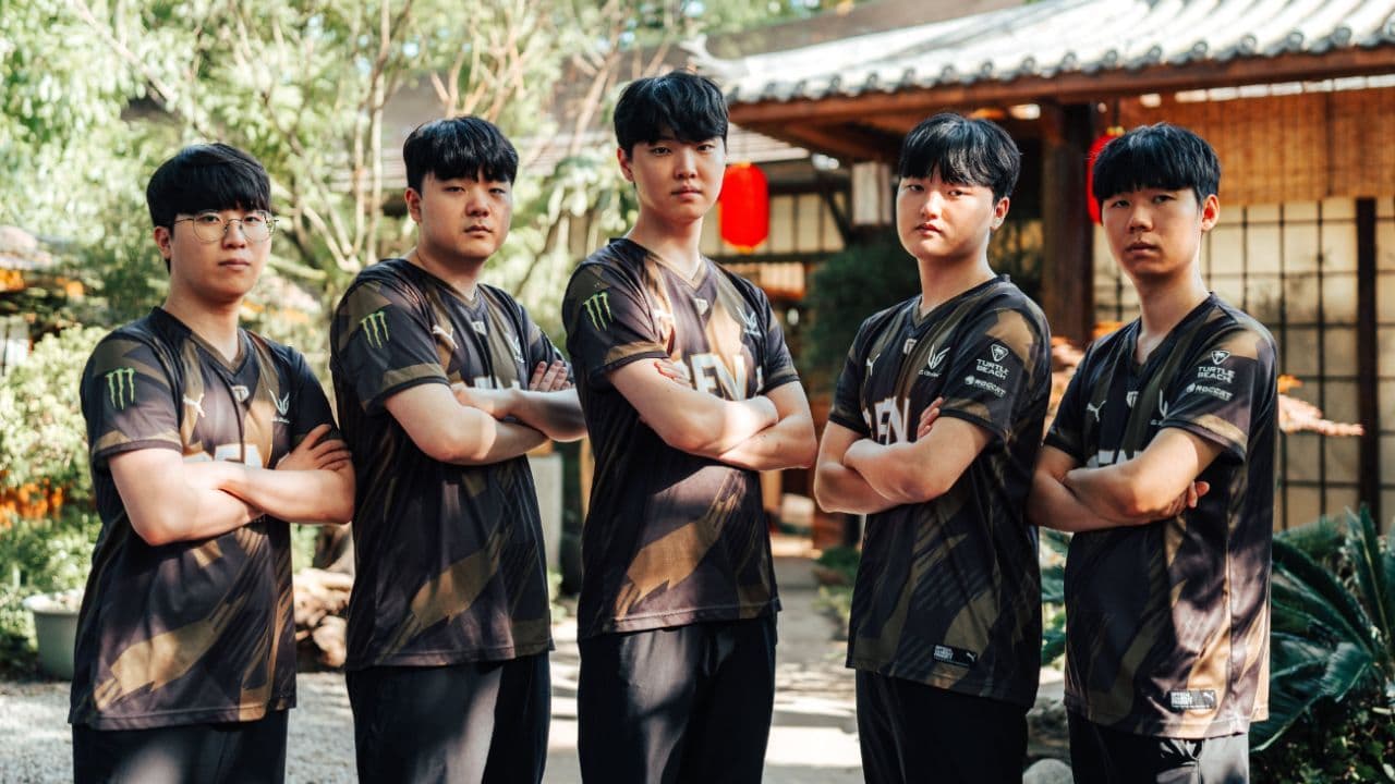 Đội hình Gen.G Esports thể hiện sự tự tin và bản lĩnh trong các ván đấu quyết định.