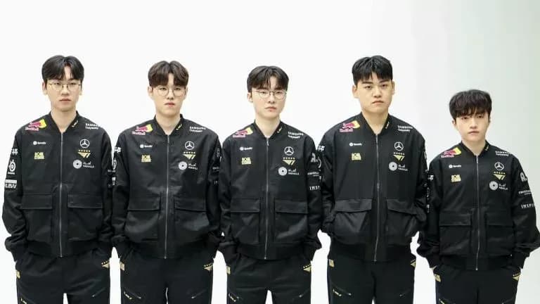 Đội hình T1 tại CKTG 2025, đại diện cho di sản và khát vọng của Faker