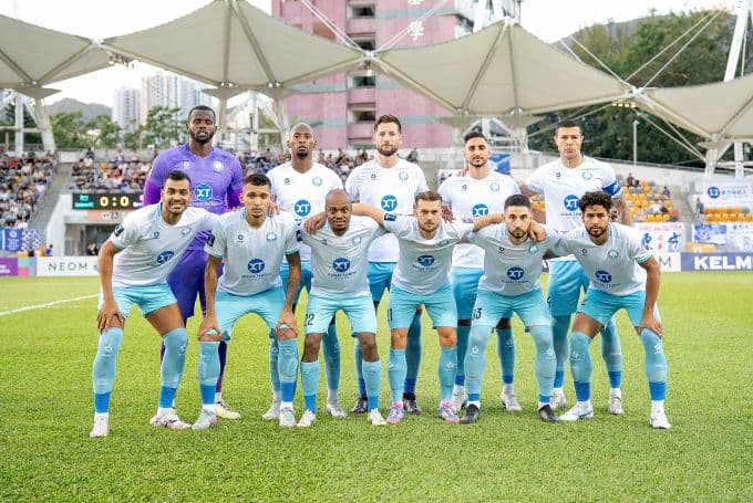 Đội hình Thép Xanh Nam Định với nhiều ngoại binh, thể hiện sức mạnh tại AFC Champions League Two 2025/26.