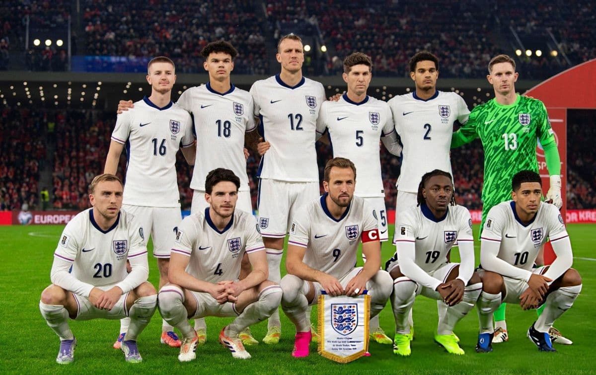 Đội hình tuyển Anh trước trận giao hữu với Uruguay