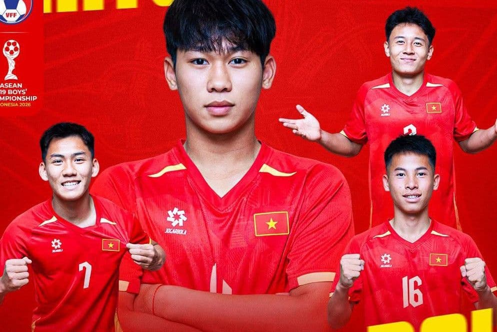Đội hình U19 Việt Nam, một trong những cường quốc bóng đá trẻ khu vực, tại giải U19 Đông Nam Á 2026.