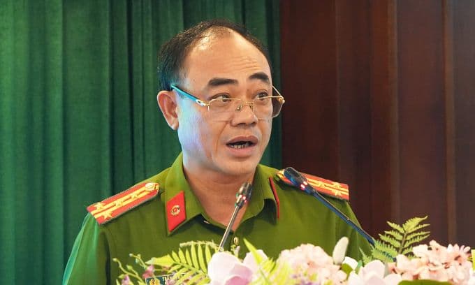 Đại tá Trần Hồng Phú, Phó Cục trưởng Cục Cảnh sát Quản lý hành chính về trật tự xã hội, phát biểu về an toàn bảo mật của VNeID.