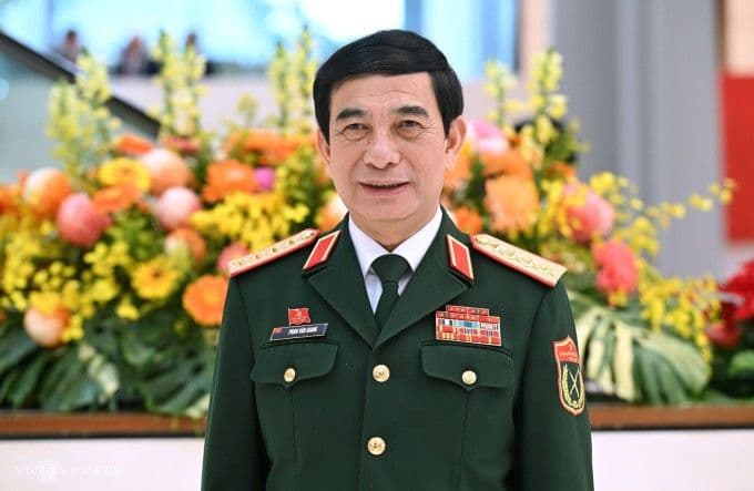 Đại tướng Phan Văn Giang, một trong những gương mặt lãnh đạo tái cử trong Ban Chấp hành Trung ương khóa XIV.