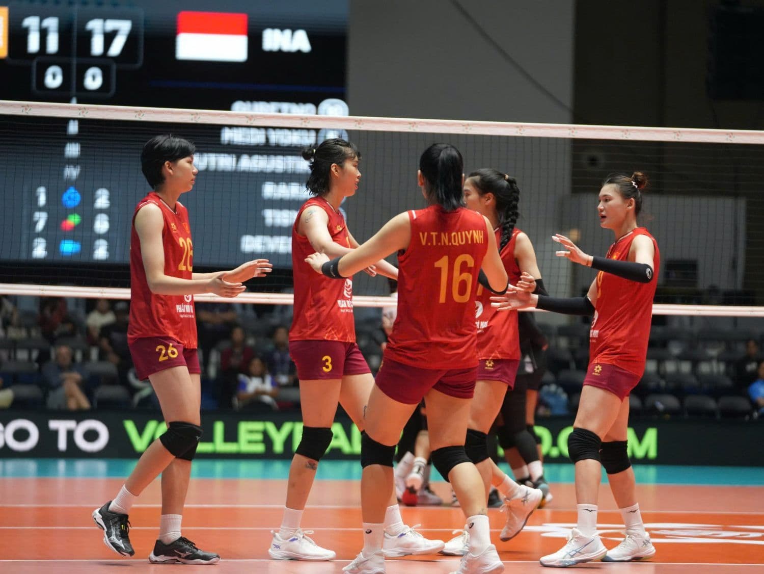 Đội tuyển bóng chuyền nữ Việt Nam trên sân đấu, hướng tới những mục tiêu và di sản tương lai.
