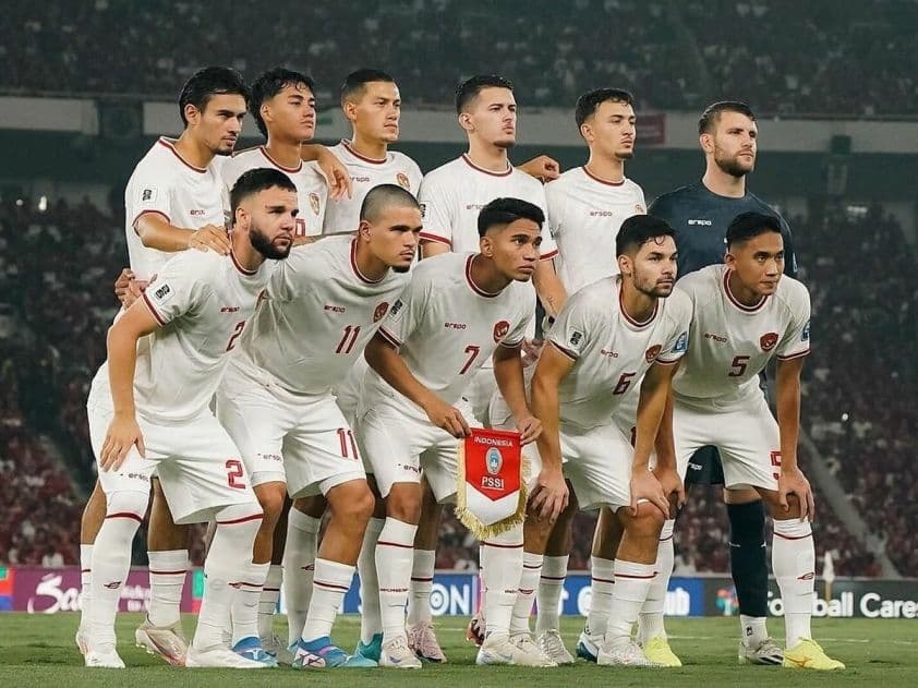 Đội tuyển bóng đá Indonesia, một trong hai đội tham gia trận đấu giao hữu với Oman, chuẩn bị cho Asian Cup 2027.