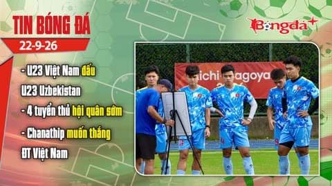 Đội tuyển U23 Việt Nam tập trung, tượng trưng cho thế hệ trẻ đầy khát vọng và nguồn cảm hứng cho tương lai bóng đá Việt Nam.