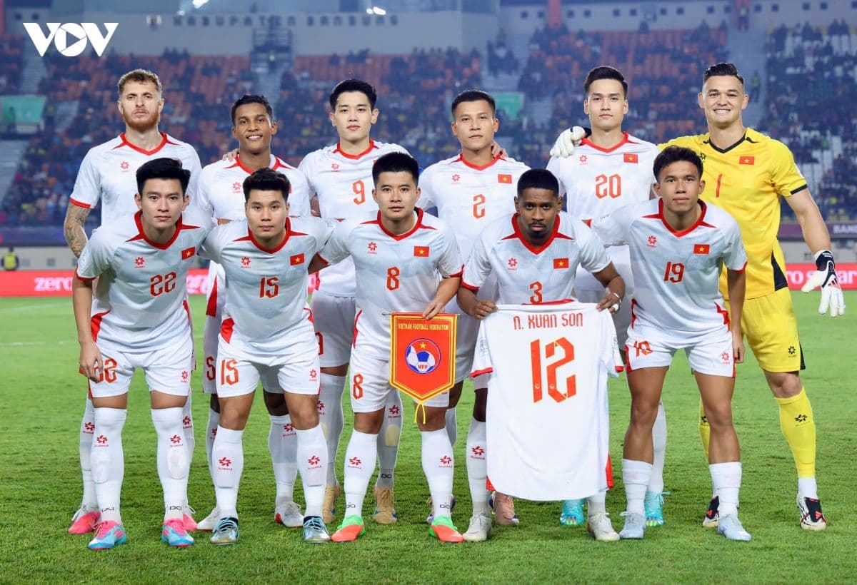 Đội tuyển Việt Nam trước trận đấu với Pakistan tại FIFA ASEAN Cup 2026