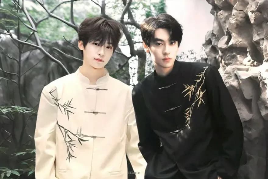 Điền Hủ Ninh và Tử Du trong trang phục truyền thống, gợi ý về sự đa dạng trong hình tượng và định hướng sự nghiệp của diễn viên.