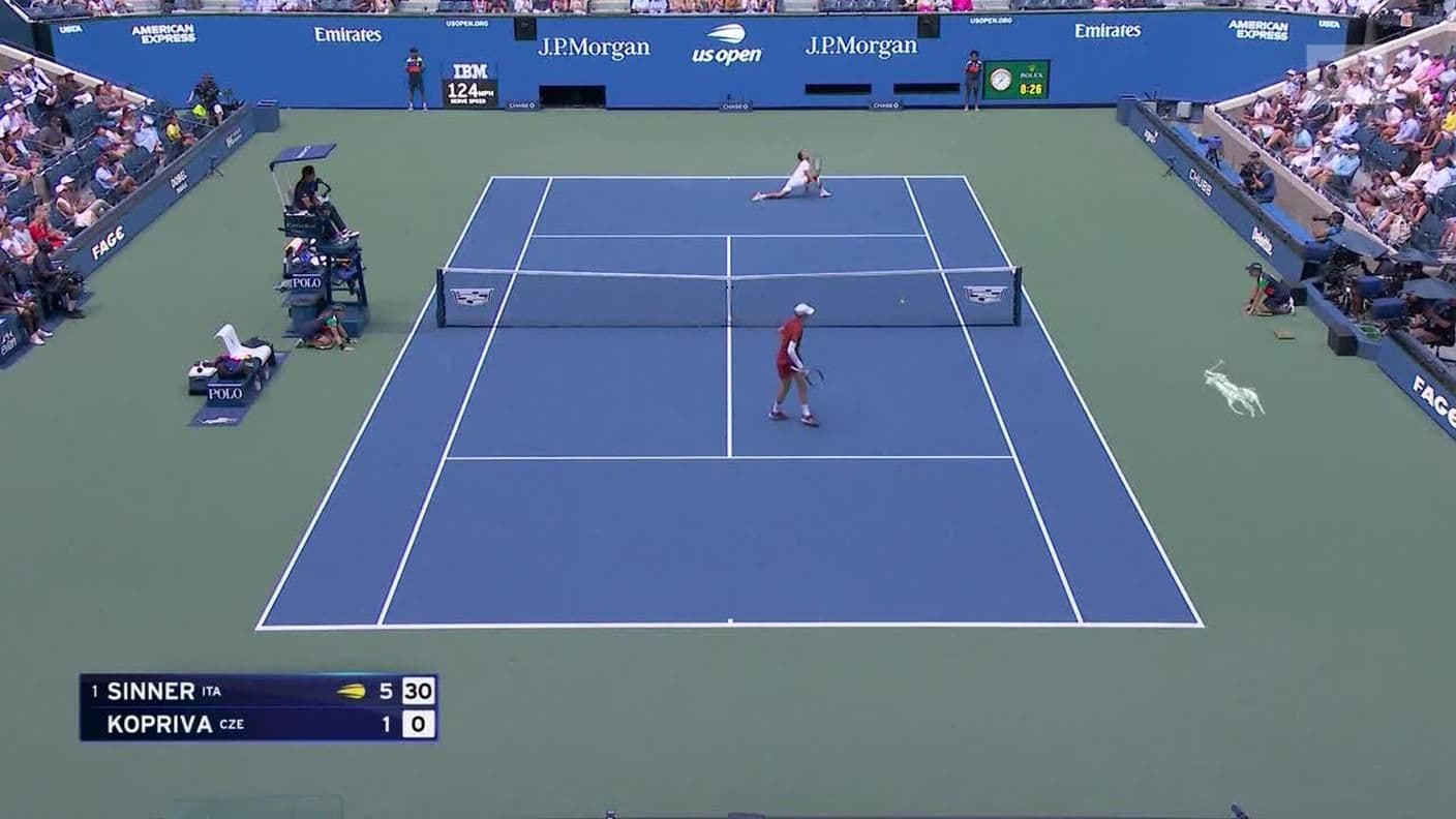 Jannik Sinner thi đấu trận khai màn US Open 2025 với Vit Kopriva