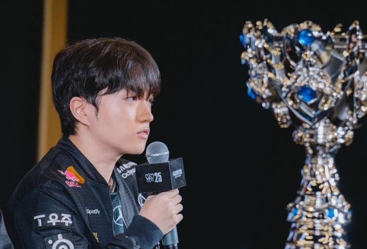 Keria của T1 phát biểu trước cúp CKTG 2025, nhấn mạnh tầm quan trọng lịch sử của trận chung kết.