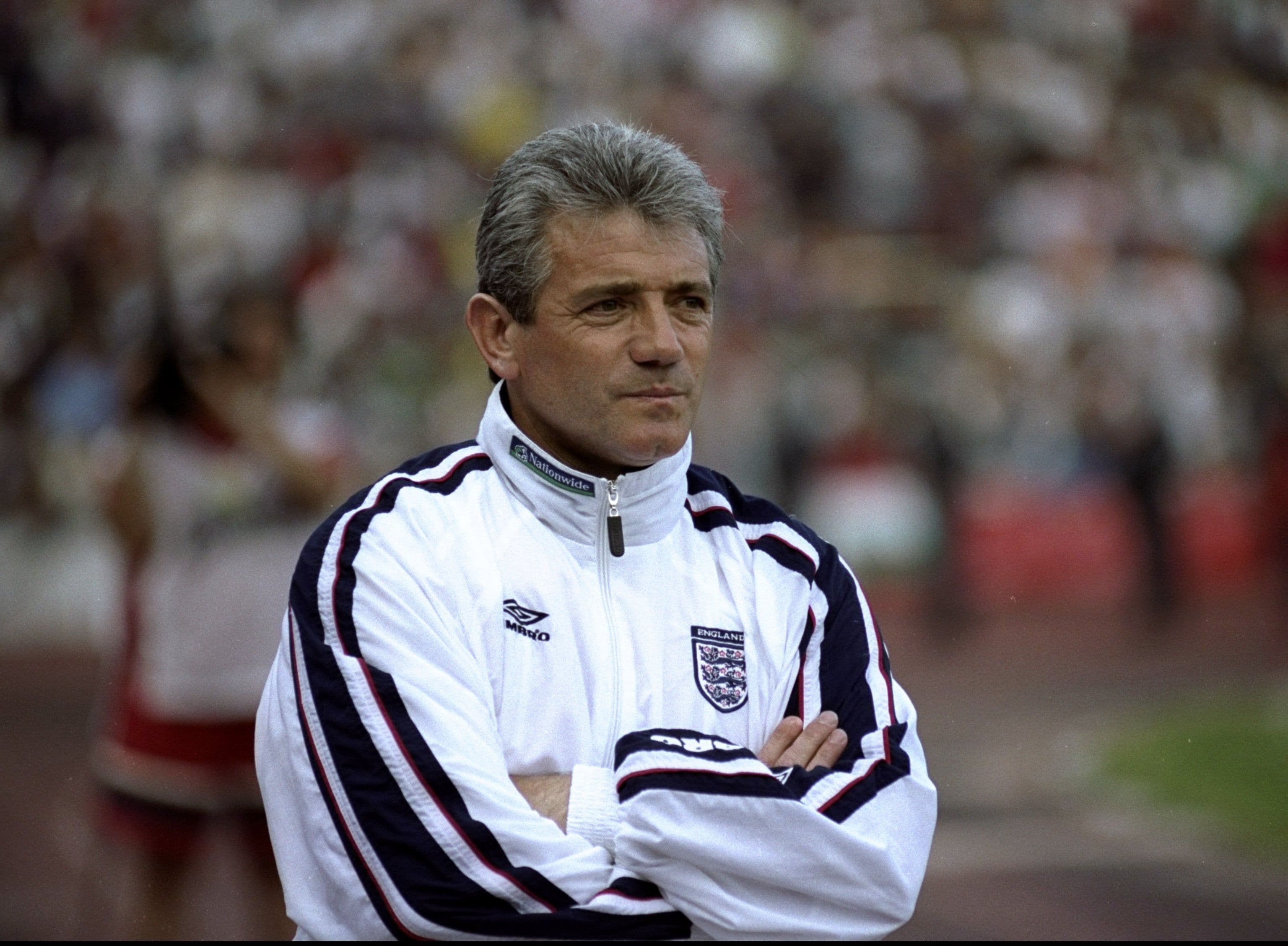 Kevin Keegan trên cương vị huấn luyện viên đội tuyển Anh, giai đoạn ông dẫn dắt đội đến Euro 2000 và sau đó từ chức.