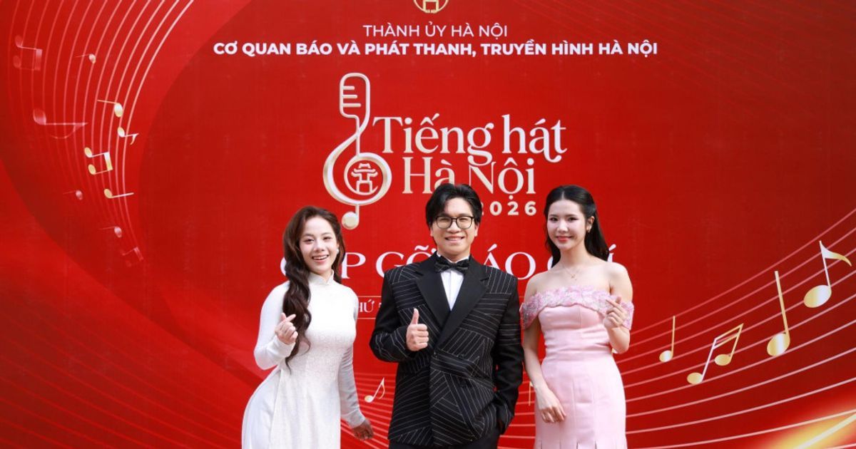 Khởi động cuộc thi Tiếng hát Hà Nội 2026 tại buổi gặp gỡ báo chí
