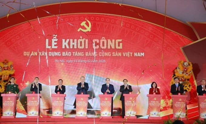 Lễ khởi công Bảo tàng Đảng Cộng sản Việt Nam với sự tham dự của các lãnh đạo cấp cao