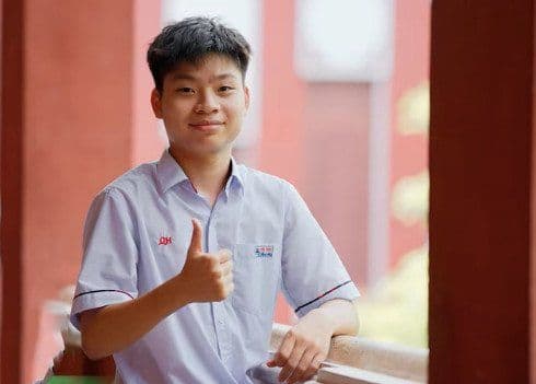 Lê Quang Duy Khoa, một trong bốn thí sinh xuất sắc lọt vào chung kết Olympia 25.