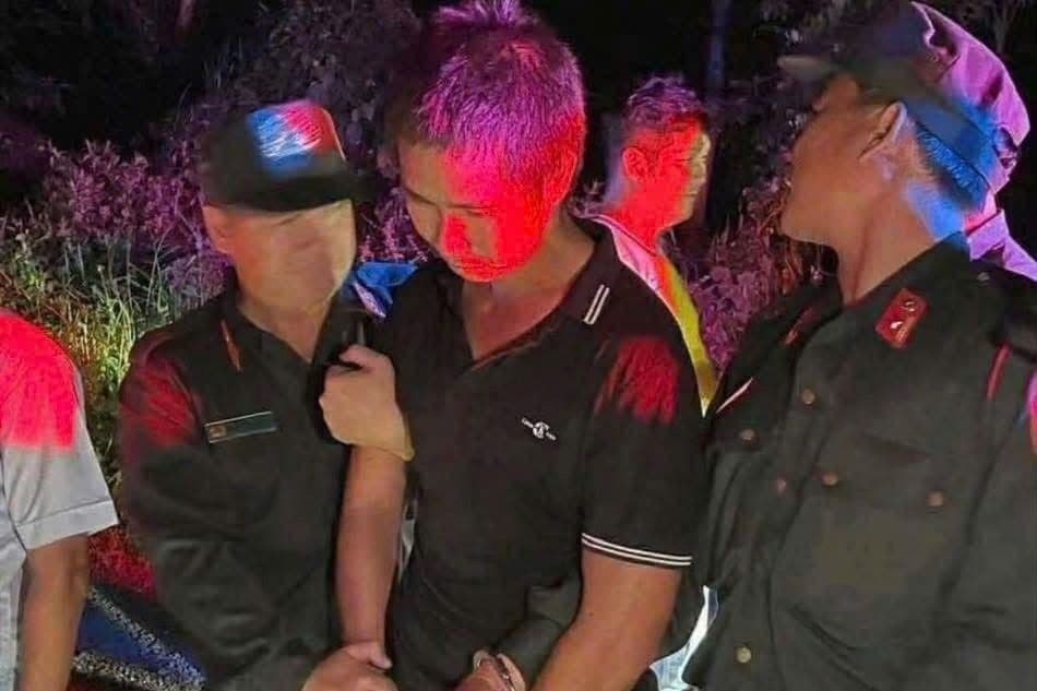Lê Sỹ Tùng bị cảnh sát bắt giữ sau vụ án mạng 3 người ở Đồng Nai.