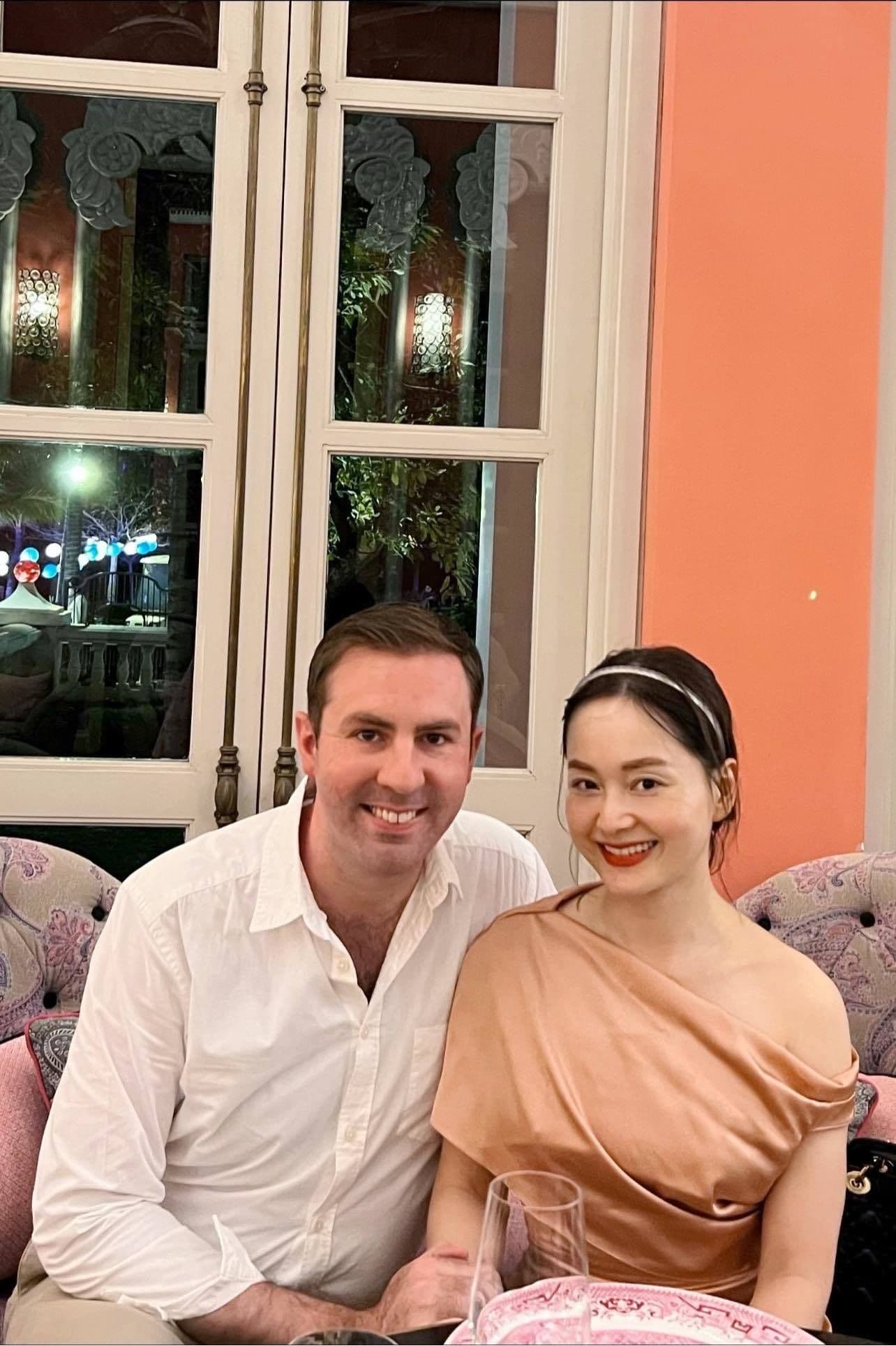 Lan Phương và David Duffy, cặp đôi đã công khai ly thân sau nhiều năm gắn bó.