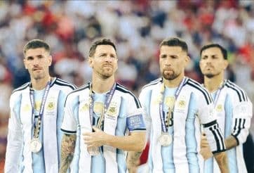 Lionel Messi cùng các đồng đội Argentina, biểu tượng của chiến lược thu hút siêu sao đến MLS.