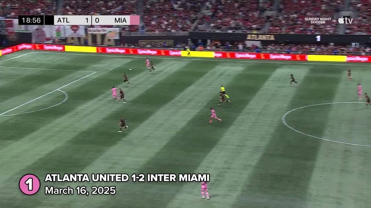 Lionel Messi thi đấu trong một trận đấu MLS, thể hiện sự cống hiến và tầm ảnh hưởng của anh đối với bóng đá Mỹ.