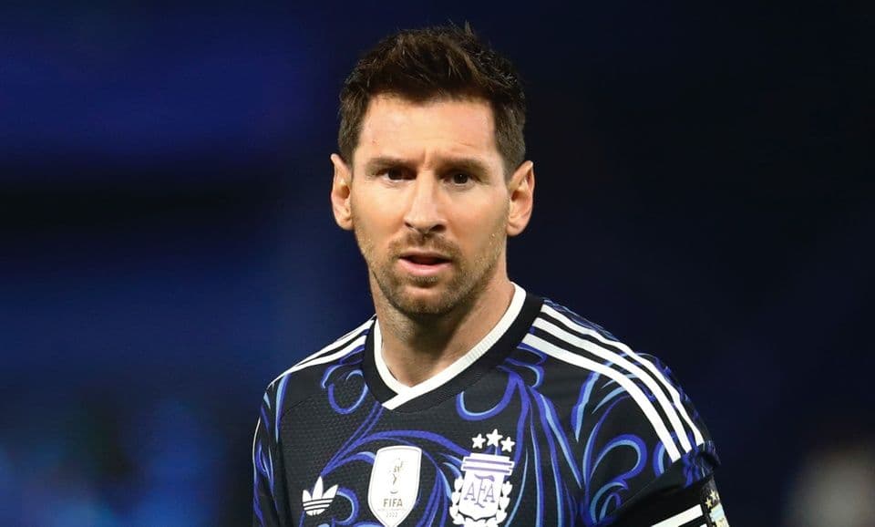 Lionel Messi trong màu áo đội tuyển Argentina
