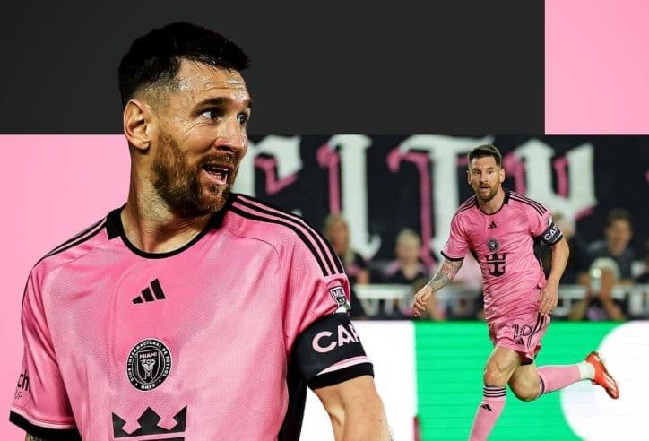 Lionel Messi trong màu áo Inter Miami, biểu tượng của sức mạnh ngôi sao
