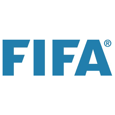Logo của FIFA, tổ chức quản lý bóng đá toàn cầu, đại diện cho luật lệ và công nghệ VAR trong bóng đá.