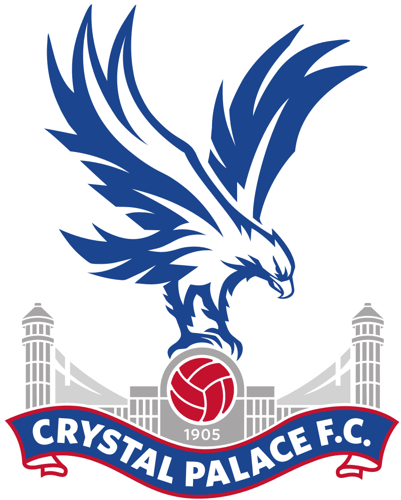 Logo câu lạc bộ bóng đá Crystal Palace, một trong những đội Premier League quan tâm Lee Kang-in