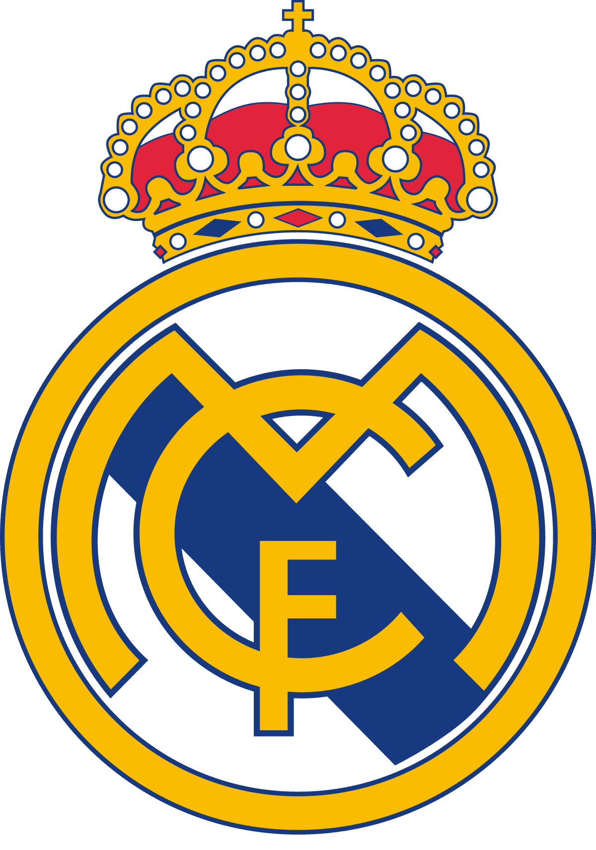 Logo Real Madrid, đối thủ cạnh tranh ngôi đầu La Liga với Barcelona