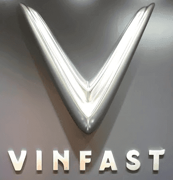 Logo VinFast, biểu tượng của thương hiệu xe điện Việt Nam khẳng định vị thế trong ngành công nghệ cao toàn cầu.