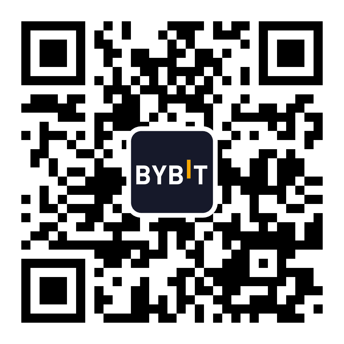 Mã QR để tải ứng dụng Bybit trên điện thoại di động.