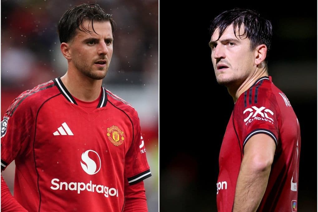 Mason Mount và Harry Maguire, hai cầu thủ quan trọng của Manchester United đối mặt với khả năng vắng mặt