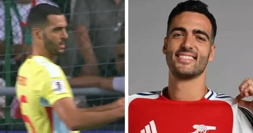 Mikel Merino, ngôi sao của Arsenal, thể hiện phong độ toàn diện trong màu áo đội tuyển Tây Ban Nha.