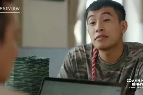 Một cảnh phim 'Có anh, nơi ấy bình yên' trên VTV1, phản ánh những vấn đề xã hội được khai thác trong phim truyền hình.